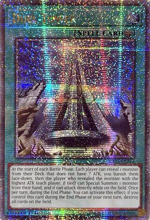 Duel Tower (Quarter Century Secret Rare) (RA03-EN273) - Quarter Century Bonanza 1st Edition - Premium Yugioh Single from Konami - Just $1.49! Shop now at Game Crave Tournament Store