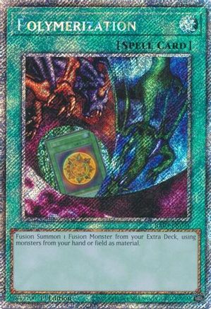 Polymerization (A) (Alternate Art) (Platinum Secret Rare) (RA03-EN051) - Quarter Century Bonanza 1st Edition - Premium Yugioh Single from Konami - Just $1.48! Shop now at Game Crave Tournament Store