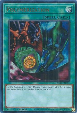 Polymerization (A) (Alternate Art) (UR) (RA03-EN051) - Quarter Century Bonanza 1st Edition - Premium Yugioh Single from Konami - Just $0.31! Shop now at Game Crave Tournament Store