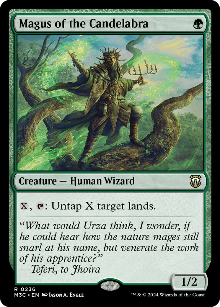 Magus of the Candelabra (M3C-236) - Modern Horizons 3 Commander - Premium MTG Single from Wizards of the Coast - Just $0.25! Shop now at Game Crave Tournament Store