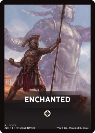 Enchanted Theme Card (-003) - Foundations Jumpstart - Premium MTG Single from Wizards of the Coast - Just $0.10! Shop now at Game Crave Tournament Store