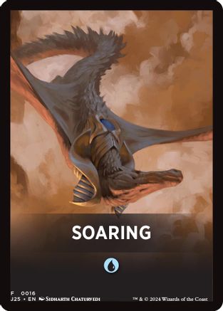 Soaring Theme Card (-016) - Foundations Jumpstart - Premium MTG Single from Wizards of the Coast - Just $0.12! Shop now at Game Crave Tournament Store