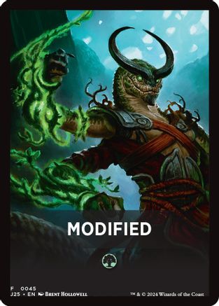 Modified Theme Card (-045) - Foundations Jumpstart - Premium MTG Single from Wizards of the Coast - Just $0.22! Shop now at Game Crave Tournament Store