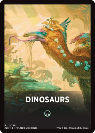 Dinosaurs Theme Card (-039) - Foundations Jumpstart - Premium MTG Single from Wizards of the Coast - Just $0.21! Shop now at Game Crave Tournament Store