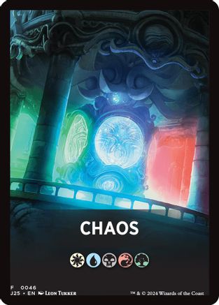Chaos Theme Card (-046) - Foundations Jumpstart - Premium MTG Single from Wizards of the Coast - Just $0.31! Shop now at Game Crave Tournament Store