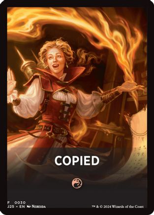 Copied Theme Card (-030) - Foundations Jumpstart - Premium MTG Single from Wizards of the Coast - Just $0.18! Shop now at Game Crave Tournament Store