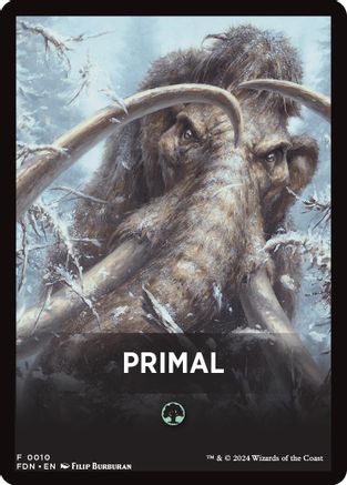 Primal Theme Card (-010) - Foundations - Premium MTG Single from Wizards of the Coast - Just $0.15! Shop now at Game Crave Tournament Store