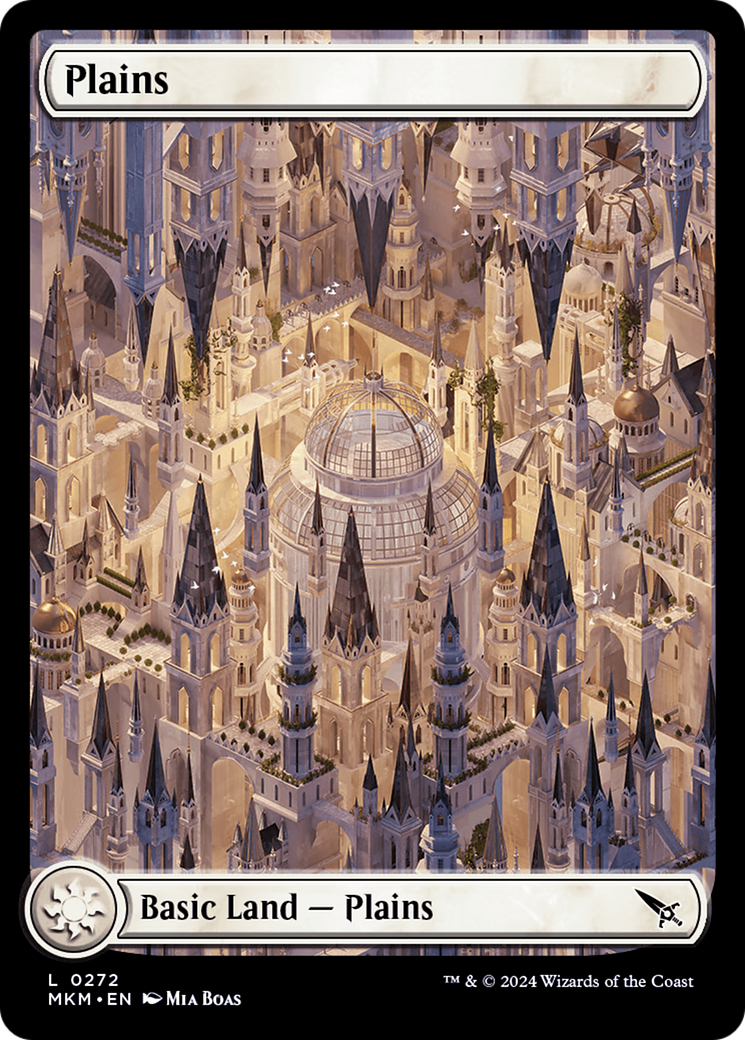Plains (MKM-272) - Murders at Karlov Manor - Premium MTG Single from Wizards of the Coast - Just $0.25! Shop now at Game Crave Tournament Store