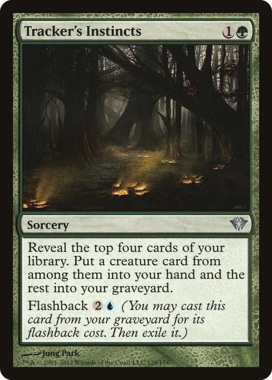 Tracker's Instincts (DKA-128) - Dark Ascension - Premium MTG Single from Wizards of the Coast - Just $0.08! Shop now at Game Crave Tournament Store