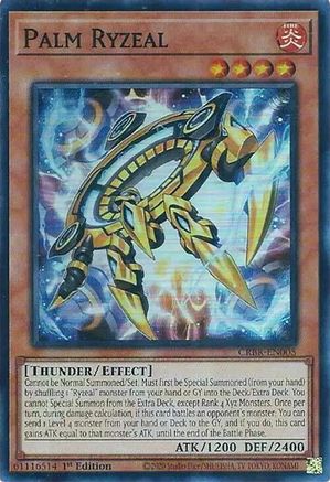Palm Ryzeal (SR) (CRBR-EN005) - Crossover Breakers 1st Edition - Premium Yugioh Single from Konami - Just $0.25! Shop now at Game Crave Tournament Store