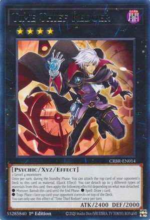 Time Thief Redoer (CRBR-EN014) - Crossover Breakers 1st Edition - Premium Yugioh Single from Konami - Just $0.25! Shop now at Game Crave Tournament Store