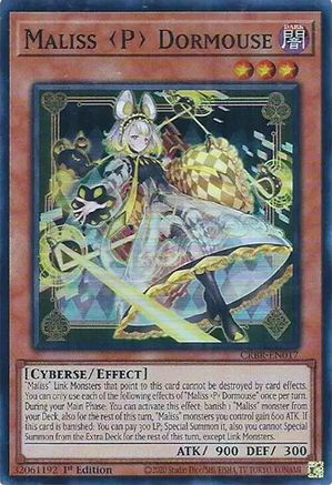 Maliss P Dormouse (CRBR-EN017) - Crossover Breakers 1st Edition - Premium Yugioh Single from Konami - Just $0.25! Shop now at Game Crave Tournament Store