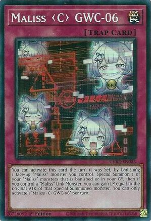 Maliss C GWC-06 (SR) (CRBR-EN023) - Crossover Breakers 1st Edition - Premium Yugioh Single from Konami - Just $2.02! Shop now at Game Crave Tournament Store