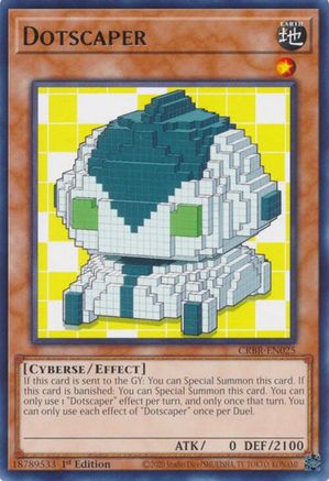 Dotscaper (CRBR-EN025) - Crossover Breakers 1st Edition - Premium Yugioh Single from Konami - Just $0.25! Shop now at Game Crave Tournament Store