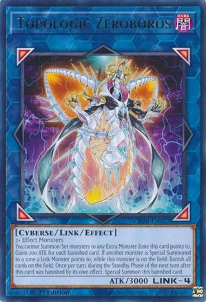 Topologic Zeroboros (CRBR-EN027) - Crossover Breakers 1st Edition - Premium Yugioh Single from Konami - Just $0.25! Shop now at Game Crave Tournament Store