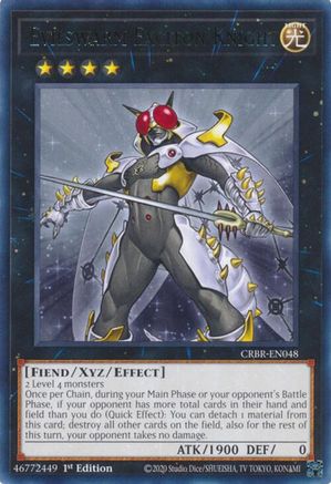 Evilswarm Exciton Knight (CRBR-EN048) - Crossover Breakers 1st Edition - Premium Yugioh Single from Konami - Just $0.25! Shop now at Game Crave Tournament Store