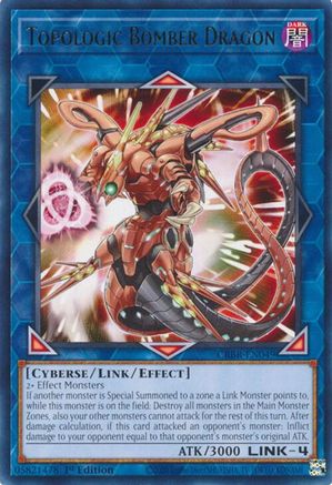 Topologic Bomber Dragon (CRBR-EN049) - Crossover Breakers 1st Edition - Premium Yugioh Single from Konami - Just $0.25! Shop now at Game Crave Tournament Store