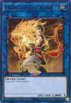 Monk of the Tenyi (CRBR-EN056) - Crossover Breakers 1st Edition - Premium Yugioh Single from Konami - Just $0.25! Shop now at Game Crave Tournament Store