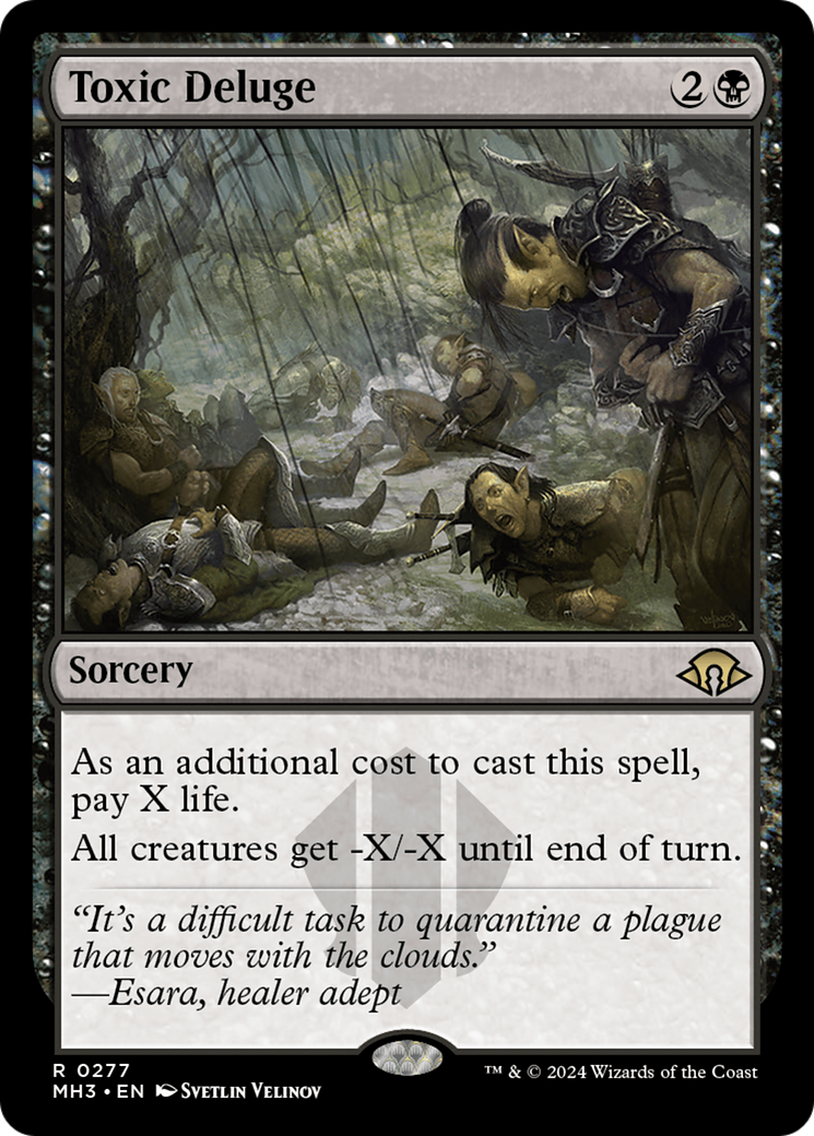 Toxic Deluge (MH3-277) - Modern Horizons 3 Foil - Premium MTG Single from Wizards of the Coast - Just $3.98! Shop now at Game Crave Tournament Store