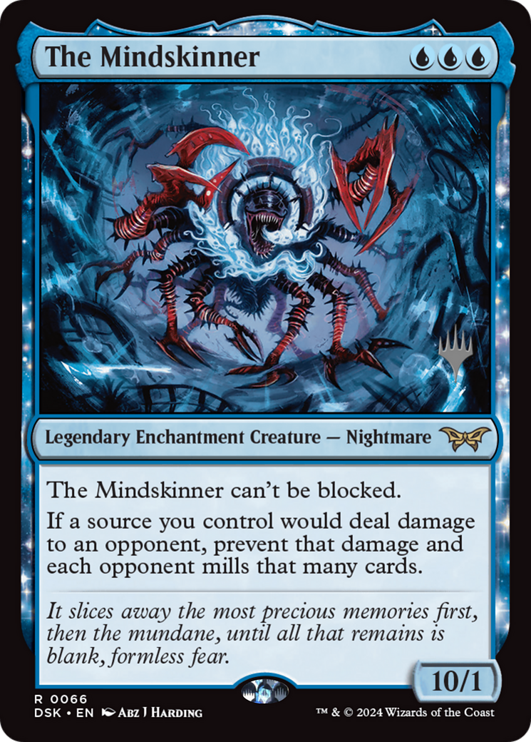 The Mindskinner (PDSK-66P) - Duskmourn: House of Horror Promos - Premium MTG Single from Wizards of the Coast - Just $1.22! Shop now at Game Crave Tournament Store