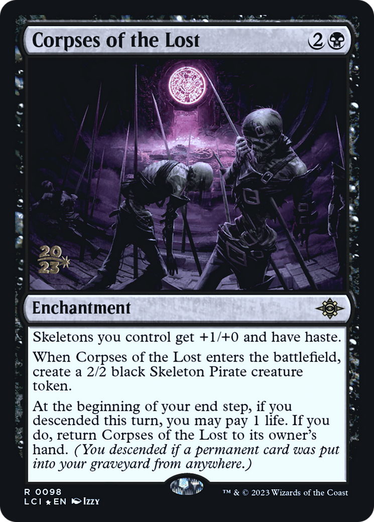 Corpses of the Lost (PLCI-98S) - The Lost Caverns of Ixalan Promos Foil - Premium MTG Single from Wizards of the Coast - Just $0.44! Shop now at Game Crave Tournament Store