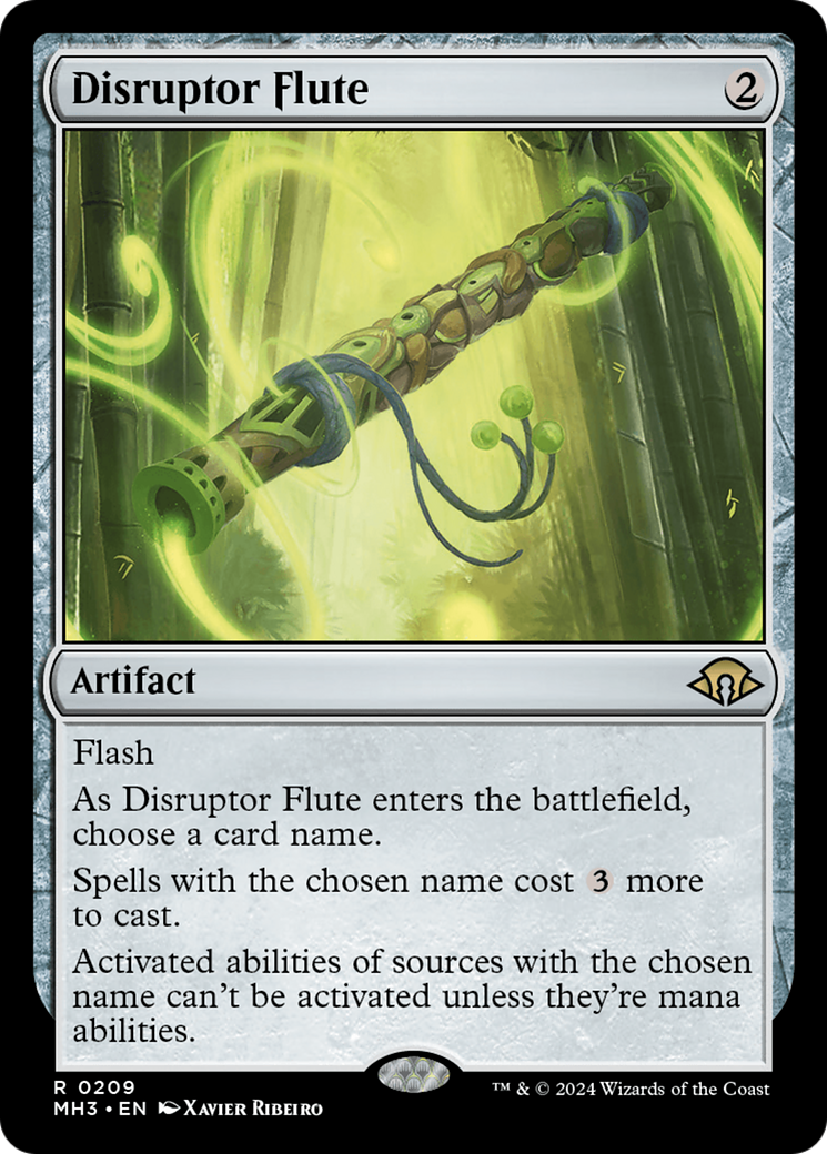 Disruptor Flute (MH3-209) - Modern Horizons 3 Foil - Premium MTG Single from Wizards of the Coast - Just $0.62! Shop now at Game Crave Tournament Store