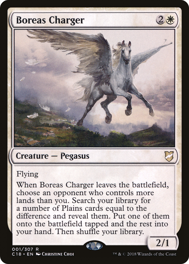 Boreas Charger (C18-001) - Commander 2018 - Premium MTG Single from Wizards of the Coast - Just $0.25! Shop now at Game Crave Tournament Store