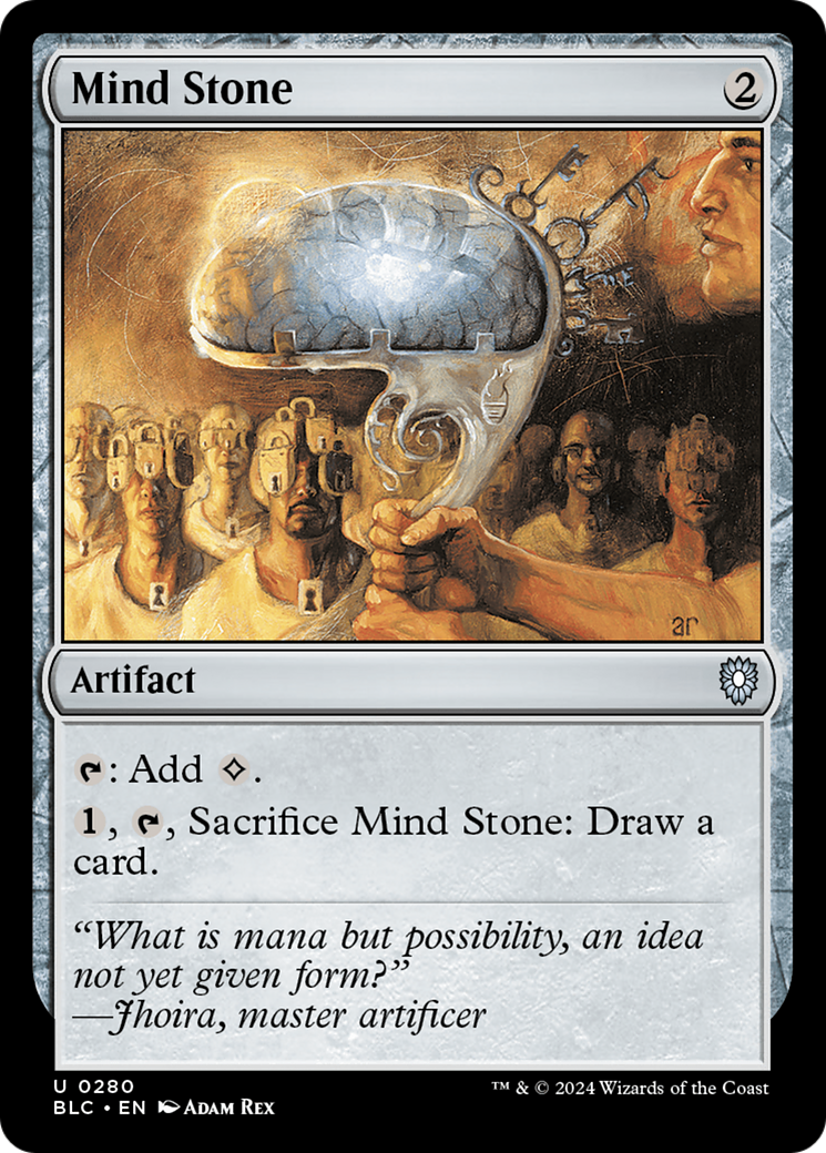 Mind Stone (BLC-280) - Bloomburrow Commander - Premium MTG Single from Wizards of the Coast - Just $0.25! Shop now at Game Crave Tournament Store
