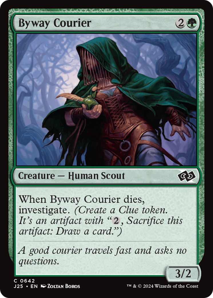 Byway Courier (J25-642) - Foundations Jumpstart - Premium MTG Single from Wizards of the Coast - Just $0.25! Shop now at Game Crave Tournament Store