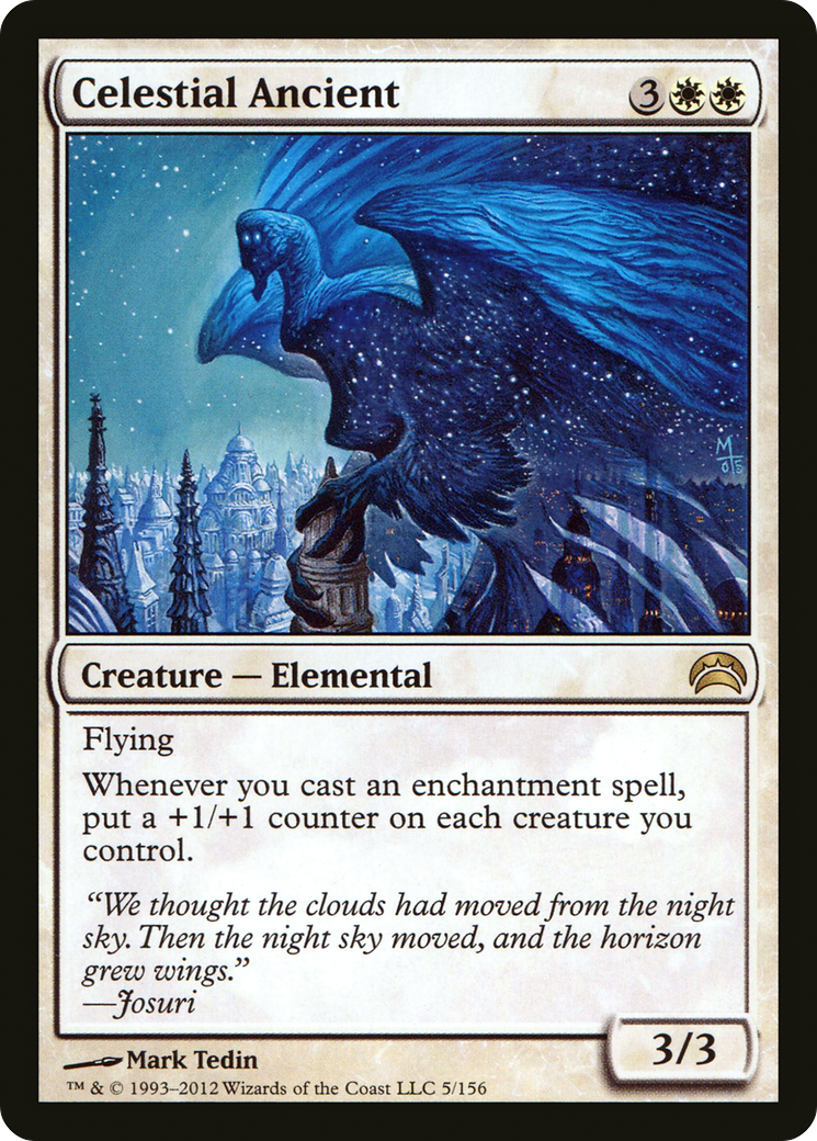 Celestial Ancient (PC2-005) - Planechase 2012 Foil