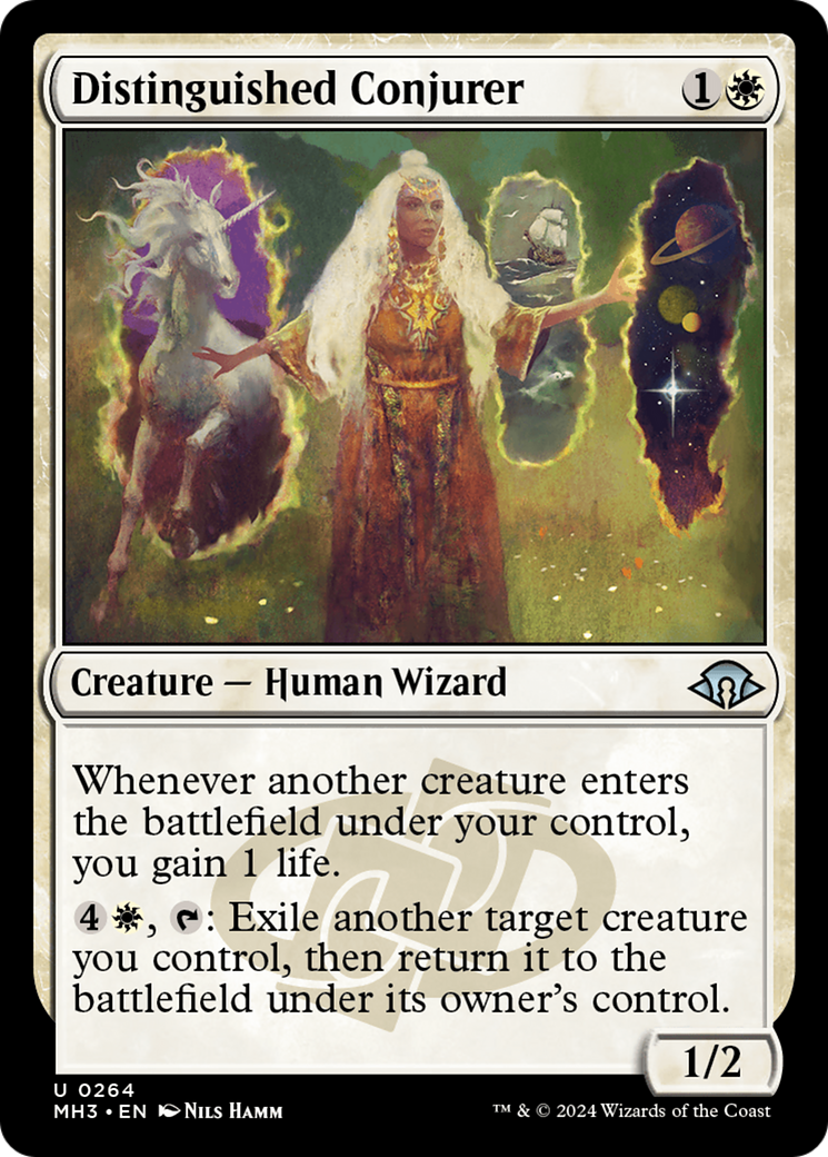 Distinguished Conjurer (MH3-264) - Modern Horizons 3 - Premium MTG Single from Wizards of the Coast - Just $0.25! Shop now at Game Crave Tournament Store