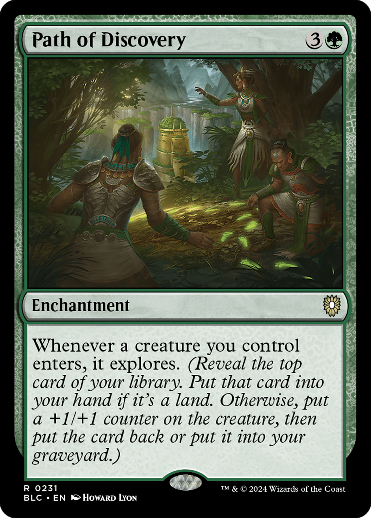 Path of Discovery (BLC-231) - Bloomburrow Commander - Premium MTG Single from Wizards of the Coast - Just $0.25! Shop now at Game Crave Tournament Store