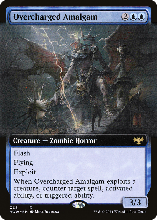 Overcharged Amalgam (VOW-363) - Innistrad: Crimson Vow: (Extended Art) Foil - Premium MTG Single from Wizards of the Coast - Just $0.29! Shop now at Game Crave Tournament Store