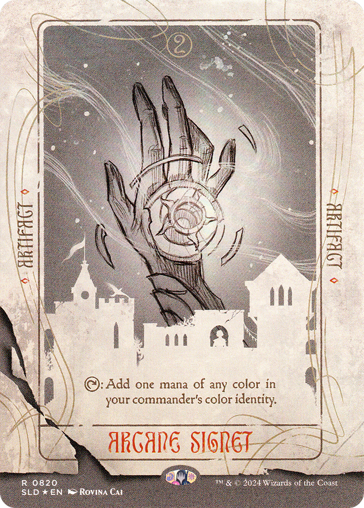 Arcane Signet (SLD-820) - Secret Lair Drop - Premium MTG Single from Wizards of the Coast - Just $12.54! Shop now at Game Crave Tournament Store