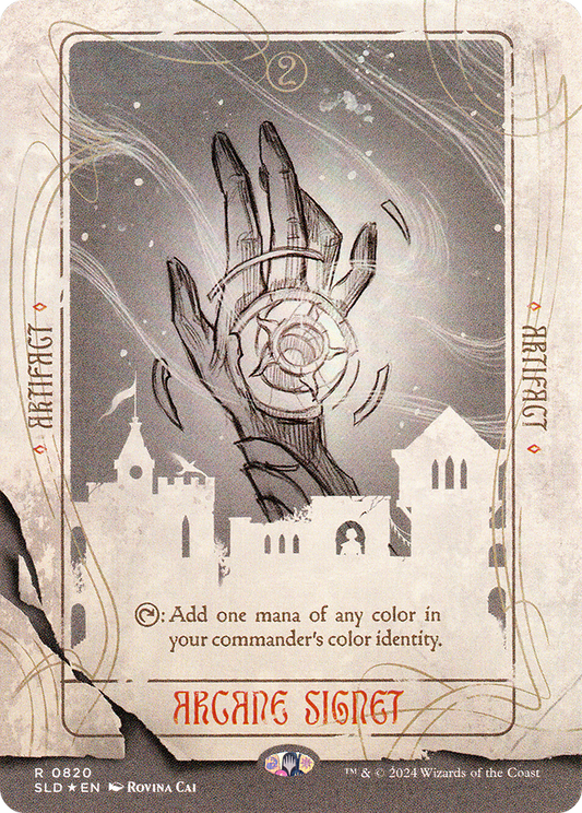 Arcane Signet (SLD-820) - Secret Lair Drop - Premium MTG Single from Wizards of the Coast - Just $12.54! Shop now at Game Crave Tournament Store