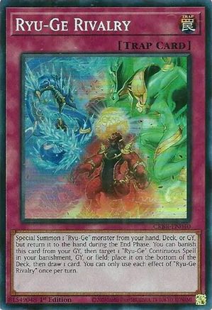 Ryu-Ge Rivalry (SR) (CRBR-EN040) - Crossover Breakers 1st Edition - Premium Yugioh Single from Konami - Just $0.25! Shop now at Game Crave Tournament Store