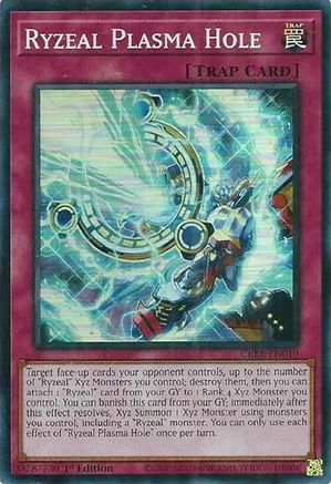 Ryzeal Plasma Hole (SR) (CRBR-EN010) - Crossover Breakers 1st Edition - Premium Yugioh Single from Konami - Just $0.51! Shop now at Game Crave Tournament Store