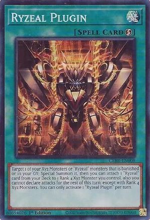 Ryzeal Plugin (SR) (CRBR-EN008) - Crossover Breakers 1st Edition - Premium Yugioh Single from Konami - Just $1.01! Shop now at Game Crave Tournament Store