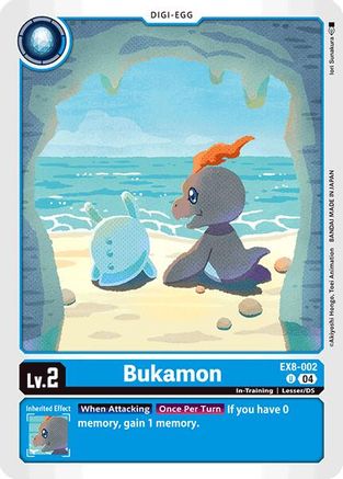 Bukamon (EX8-002) - Chain of Liberation - Premium Digimon Single from Bandai - Just $0.25! Shop now at Game Crave Tournament Store