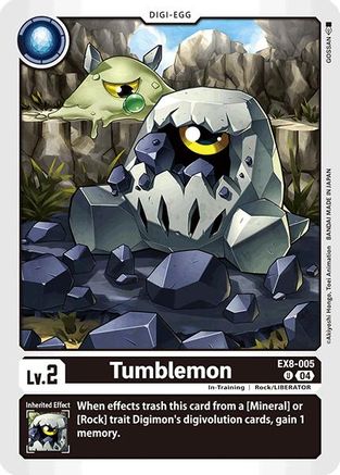 Tumblemon (EX8-005) - Chain of Liberation - Premium Digimon Single from Bandai - Just $0.25! Shop now at Game Crave Tournament Store