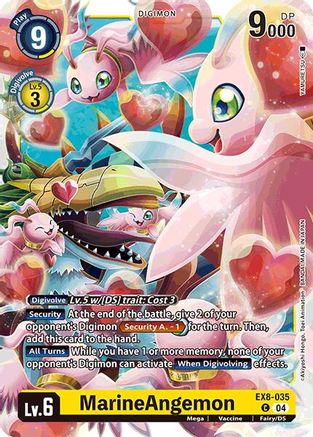 MarineAngemon (EX8-035) - Chain of Liberation - Premium Digimon Single from Bandai - Just $0.25! Shop now at Game Crave Tournament Store