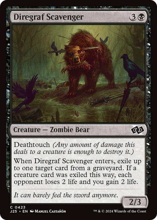 Diregraf Scavenger (J25-423) - Foundations Jumpstart - Premium MTG Single from Wizards of the Coast - Just $0.25! Shop now at Game Crave Tournament Store