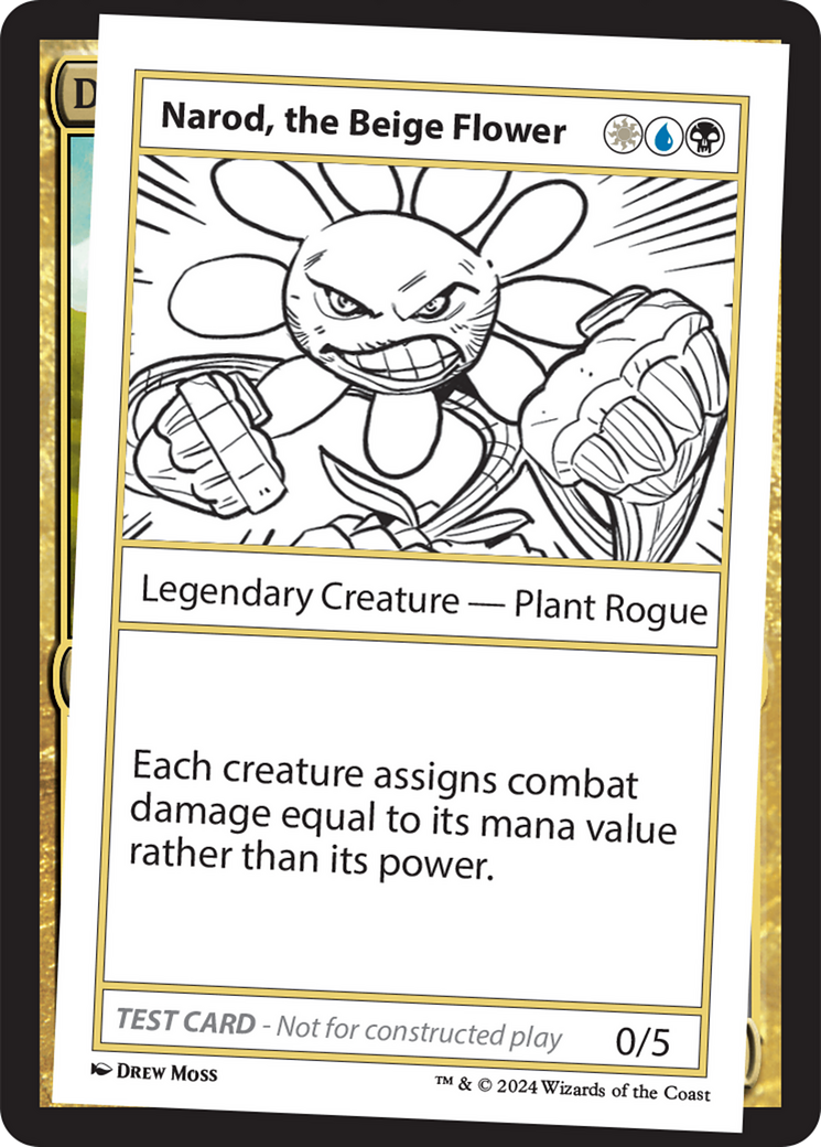 Narod, the Beige Flower (MB2-360) - Mystery Booster 2 - Premium MTG Single from Wizards of the Coast - Just $0.47! Shop now at Game Crave Tournament Store
