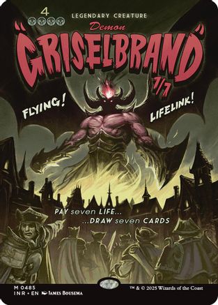 Griselbrand (Showcase) (-485) - Innistrad Remastered Foil - Premium MTG Single from Wizards of the Coast - Just $0! Shop now at Game Crave Tournament Store