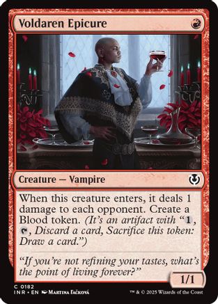 Voldaren Epicure (-182) - Innistrad Remastered Foil - Premium MTG Single from Wizards of the Coast - Just $0! Shop now at Game Crave Tournament Store