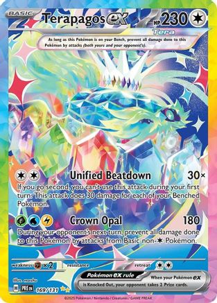 Terapagos ex - 169/131 - SV Prismatic Evolutions Holofoil