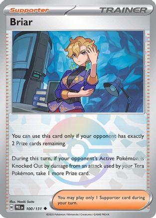 Briar 100 (Poke Ball Pattern) - SV Prismatic Evolutions Holofoil