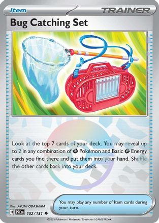 Bug Catching Set 102 (Poke Ball Pattern) - SV Prismatic Evolutions Holofoil