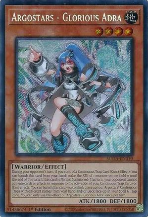 Argostars - Glorious Adra (SUDA-EN010) - Supreme Darkness 1st Edition - Premium Yugioh Single from Konami - Just $2.80! Shop now at Game Crave Tournament Store
