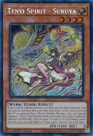 Tenyi Spirit - Suruya (SUDA-EN021) - Supreme Darkness 1st Edition - Premium Yugioh Single from Konami - Just $6.18! Shop now at Game Crave Tournament Store